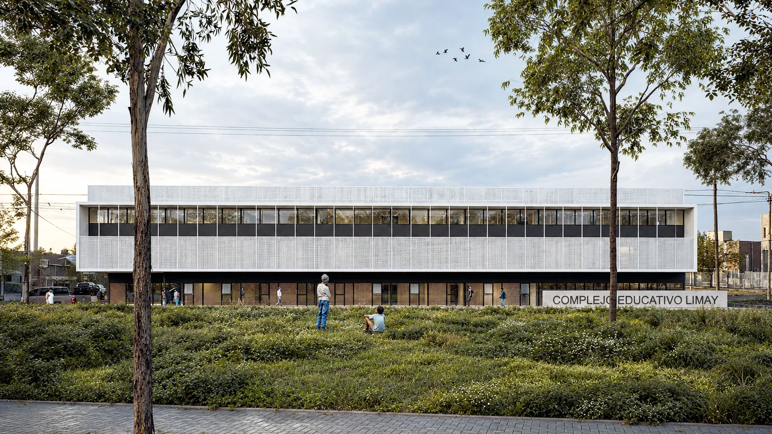 Nueva Sede Colegio, Estación Limay — Praga . Oficina de Proyectos